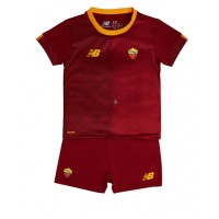 AS Roma Fotballklær Hjemmedraktsett Barn 2022-23 Kortermet (+ korte bukser)